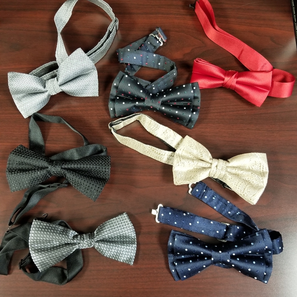 Lot Of 7 Bow Ties (NWOT)